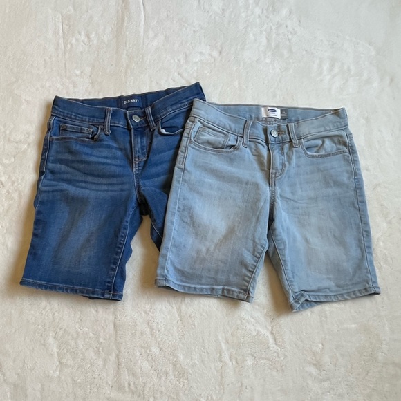 OLD NAVY GIRLS JEANS SHORTS BUNDLE - Picture 2 of 14